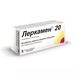 Леркамен таблетки 20мг №60- цены в Южноукраинске