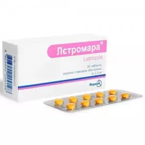 ЛЕТРОМАРА таблетки В/О 2.5МГ №30- ціни у Охтирці