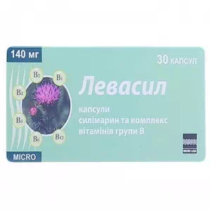 Левасил капсулы 140 мг №30- цены в Першотравенске