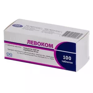 Левоком таблетки №100- цены в Черновцах