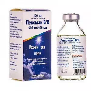 Левомак р-р д инф.500мг 100мл 100м №1 *- цены в Каменское