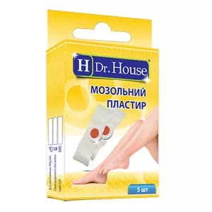 Лейкопластир мозольний H.Dr.House №5- ціни у Рава-Руська