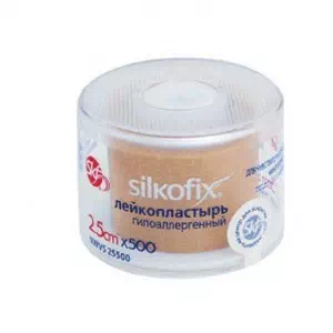 Отзывы о препарате Лейкопластырь Silkofix на тканевой осн. 2х500см