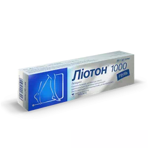 Отзывы о препарате лиотон 1000 гель 50г