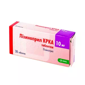 Отзывы о препарате Лизиноприл КРКА таблетки 10мг №30