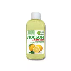Лосьйон косметичний ЕкоКод з лимоном для нормальної та комбінованої шкіри 100мл- ціни у Конотопі