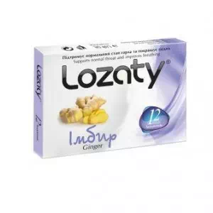 Відгуки про препарат Lozaty льодяники імбир N12