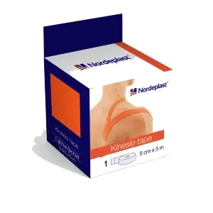 Пластир медичний Кінезіо тейп 5смх5м оранжевий- ціни у Покрові