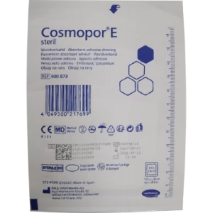 Інструкція до препарату Пов'язка пластирна Cosmopor E steril 10х8см №1