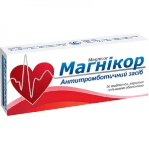 Магникор таблетки №30- цены в Ровно