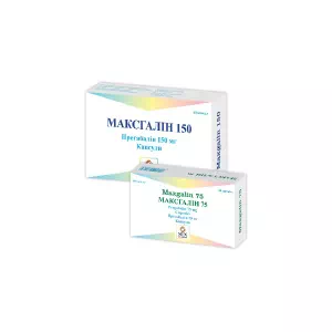 Максгалін 150 капс.150 мг №60 (10х6)- ціни у Кам'янське