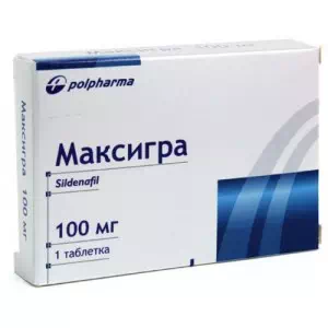 Максигра таблетки 100мг №1- цены в Кременчуге
