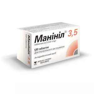 Отзывы о препарате манинил 3,5 тб 3,5мг №120