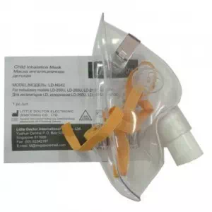 Інгаляційна маска м'яка доросла Little Doctor LD-N041- ціни у Обухові