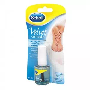 Олія для нігтів Scholl Velvet Smooth 7.5мл- ціни у Прилуках