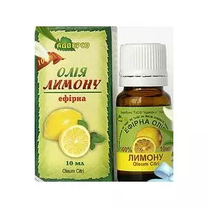Олія ефірна Лимонна 10мл- ціни у Черкасах