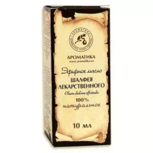 Масло эфирное шалфея флакон 10мл- цены в Чернигове