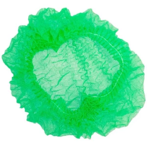Медична шапочка Волес одноразова зелена 100 шт- ціни у Покрові