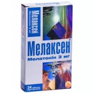 Мелаксен таблетки 3мг №24- цены в Новомосковске