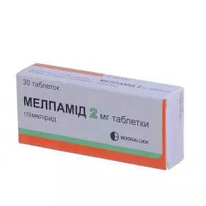 Мелпамід таблетки 2мг №30- ціни у Соснівці