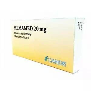 МЕМАМЕД таблетки, в/плів. обол. по 20 мг №30 (10х3)- ціни у Дніпрі
