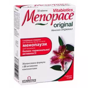 Менопейс Ориджинал таблетки №30- цены в Дружковке