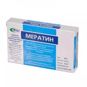 Инструкция к препарату Мератин таблетки 500мг №10