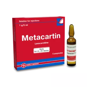 Метакартин р-р д ин. 1г 5мл 5мл амп. №5 (5х1)- цены в Першотравенске