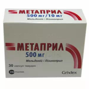 Отзывы о препарате Метаприл капсулы твердые 500мг 20мг N30