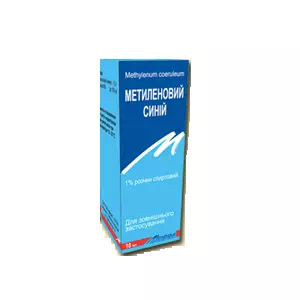 Метиленовый синий раствор спиртовый флакон 1% 10мл Монфарм- цены в Тернополе