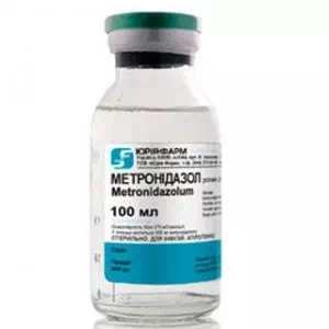 Метронідазол розчин для інфузій 0.5%, флакон 100мл (Інфузія ЗАТ)- ціни у Чернігові