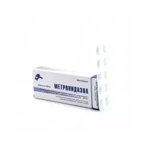 Метронідазол таблетки 0.25г N10- ціни у Снятині