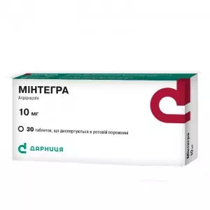 Мінтегра таблетки дисперговані в ротовій порожнині 10 мг №30- ціни у Білій Церкві
