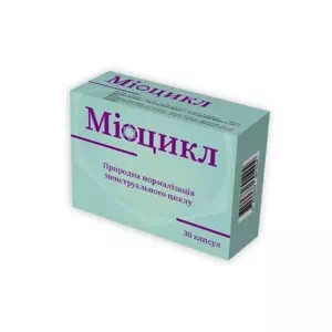 Инструкция к препарату Миоцикл капс.490 мг №30 диет.добав.