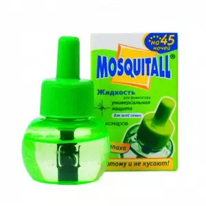 MOSQUITALL жидкость от комаров Защита д всей семьи 30мл(30 ночей)- цены в Дрогобыче