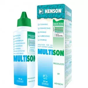 Multison (Мультисон) розчин для контактних лінз 100 мл- ціни у Баштанці