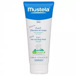 Инструкция к препарату Мустела 2 in 1 Hair & Body Wash 200ml - шампунь для головы и тела 2 в 1, 200 мл.