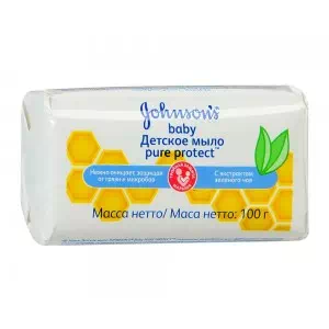 Мыло дет.Johnson Baby Pure Protect 100г 5122- цены в Нововолынске