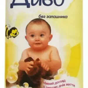 мыло детское туалетное Диво 70г без отдушки эк-т ромашки- цены в Новомосковске