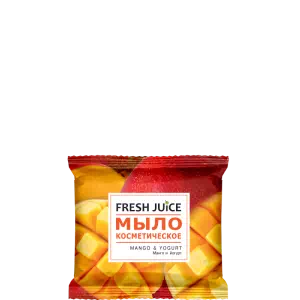мыло косметич. Fresh Juice Mango& Yogurt 75г(манго,йогурт)- цены в Днепре