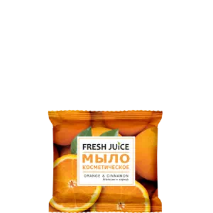 мыло косметич. Fresh Juice Orange&Cinnamon 75г (апельсин,корица)- цены в Новомосковске