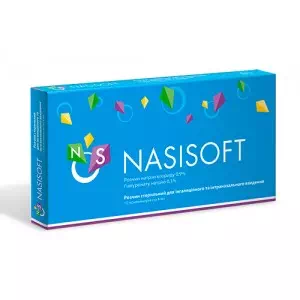 NASISOFT р-н стер.д / інгаляцій. інтраназал. введення конт.4мл N10- ціни у Дружківці