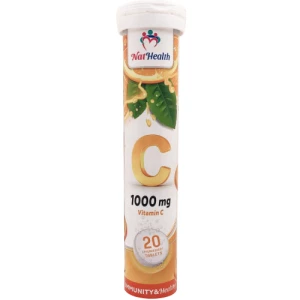 НатХелс Вітамін C 1000 мг таблетки шипучі №20- ціни у Житомир