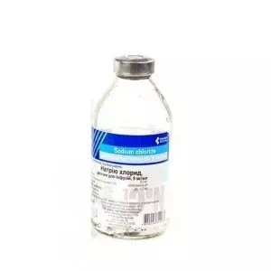 Натрия хлорид раствор для инфузий (0,9%) 100мл стекло- цены в Черкассах