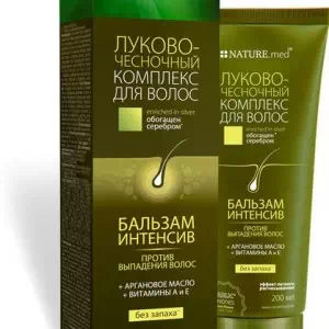 Nature Бальзам-интенсивный лук-чеснок комплекс для волос 200мл- цены в Орехове