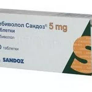 Небиволол Сандоз таблетки 5мг №30- цены в Киверцах