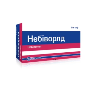 Небиворлд таблетки 5 мг №84- цены в Никополе