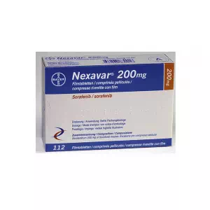 Нексавар таблетки вкриті плівковою оболонкою по 200мг №112- ціни у Таращі