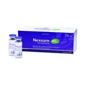 Нексиум порошок для приготування ін'єкцій та інфузій флакон 40 мг №10- ціни у Енергодарі