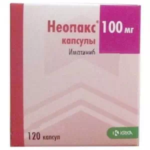 НЕОПАКС® таблетки, в/плів. обол., по 100 мг №120 (10х12)- ціни у Херсо́ні